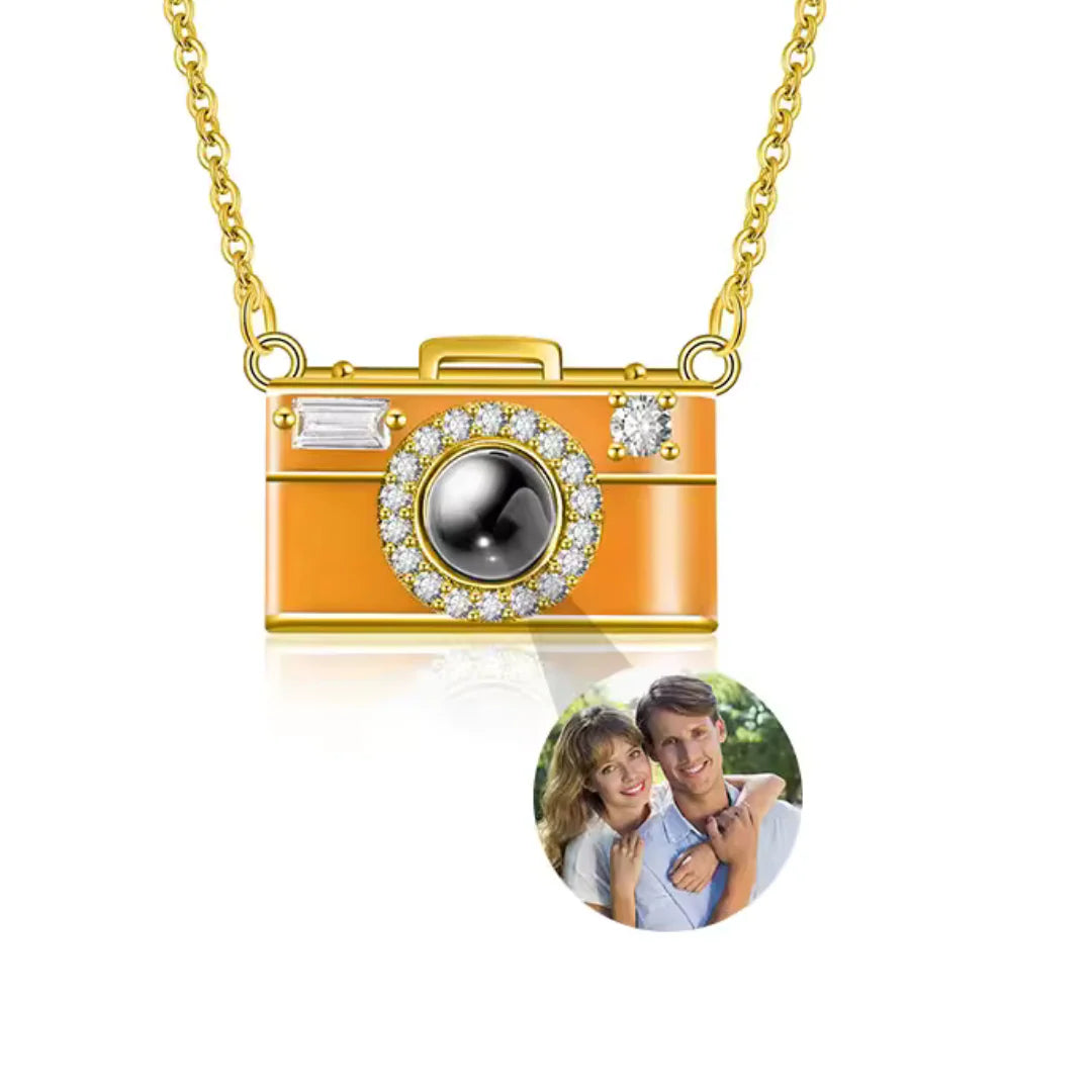 Collar Camara Proyección de Foto Personalizado