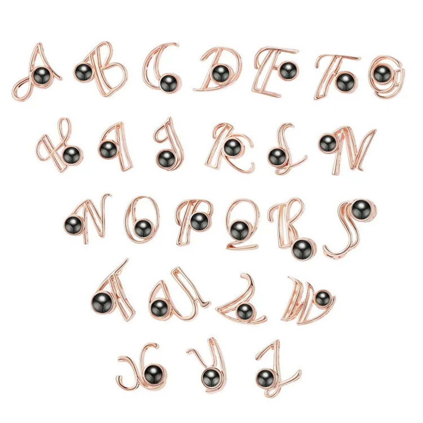 Collar con Inicial Foto Proyección