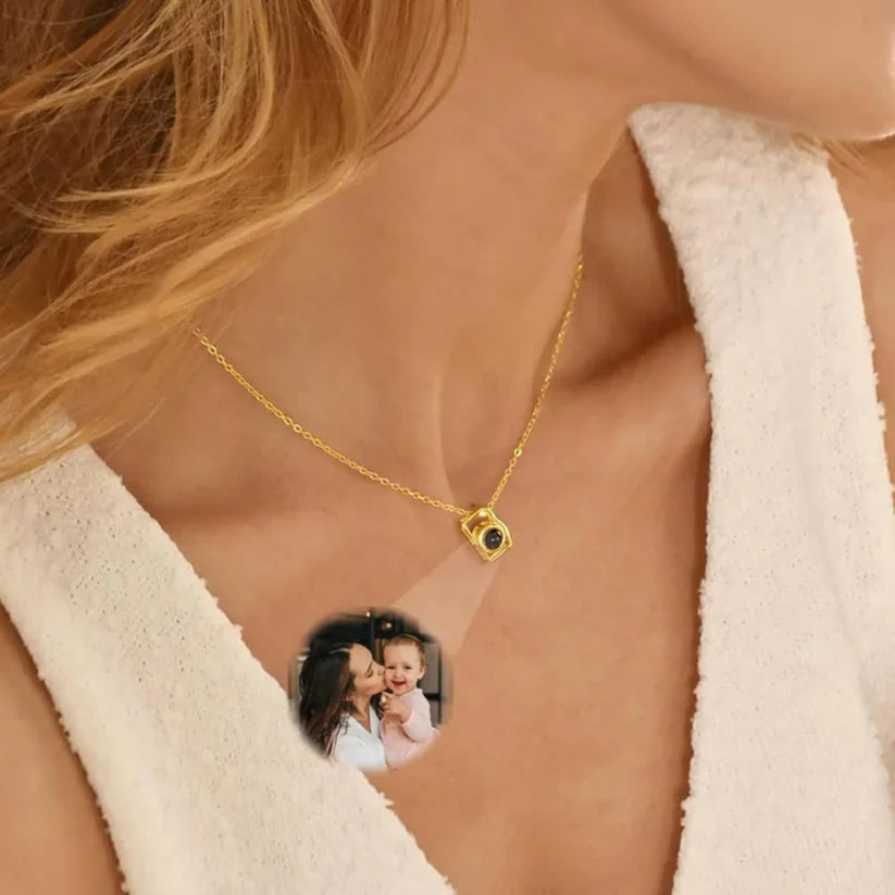 Collar Camara con foto personalizable