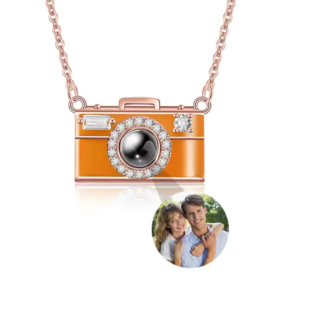Collar Camara Proyección de Foto Personalizado