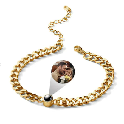 Pulsera Vintage De Foto Personalizada Proyección