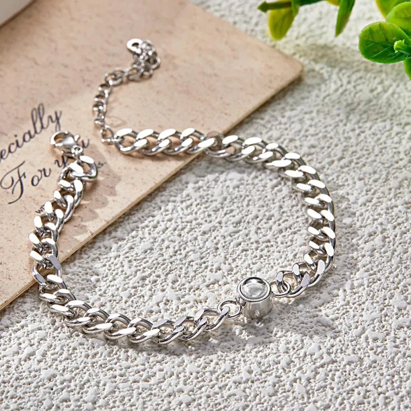 Pulsera Vintage De Foto Personalizada Proyección